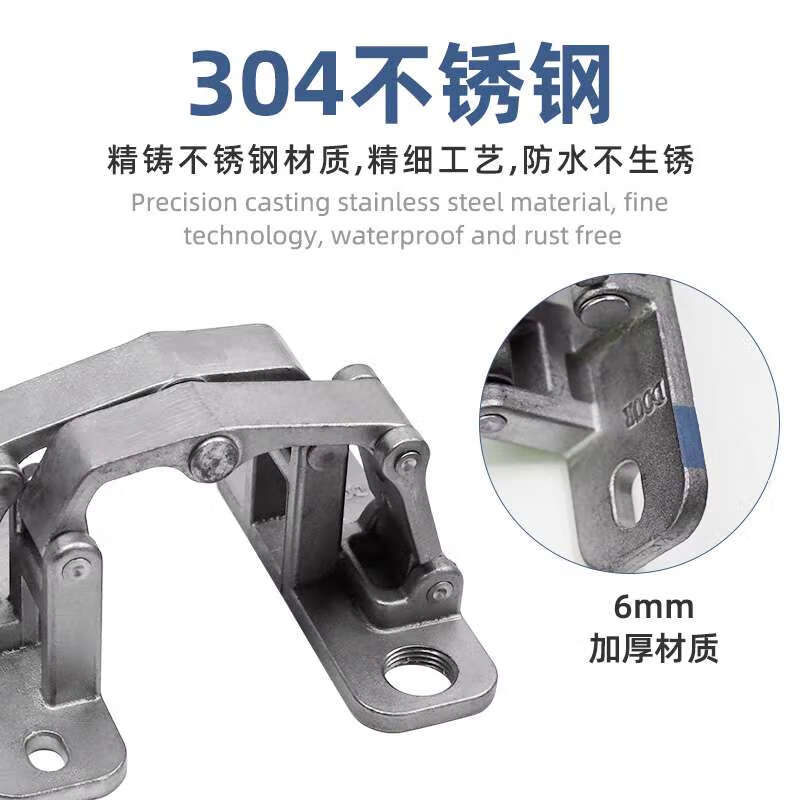 何佳功重型隱形門合頁石材門鉸鏈消防栓箱管井門厚門暗門二維可調(diào)干掛